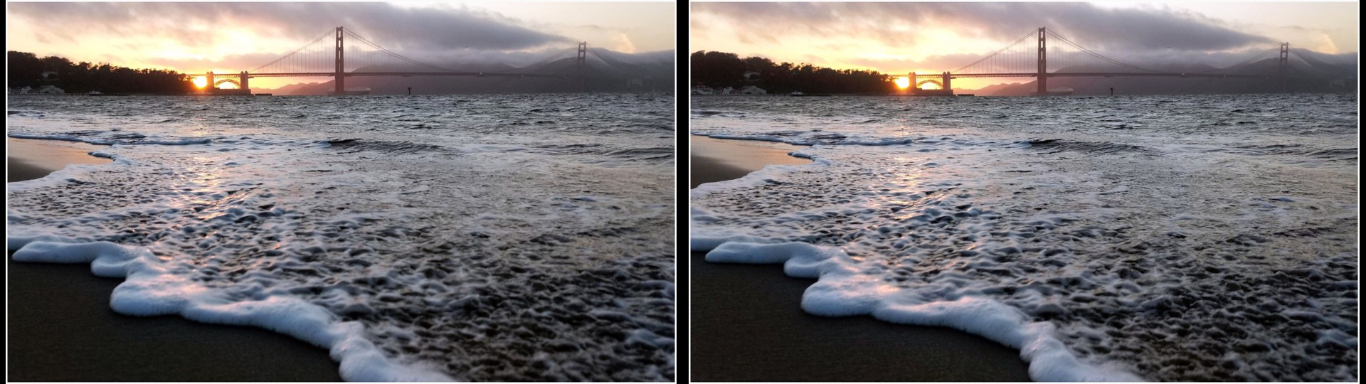 Foamy Sunset